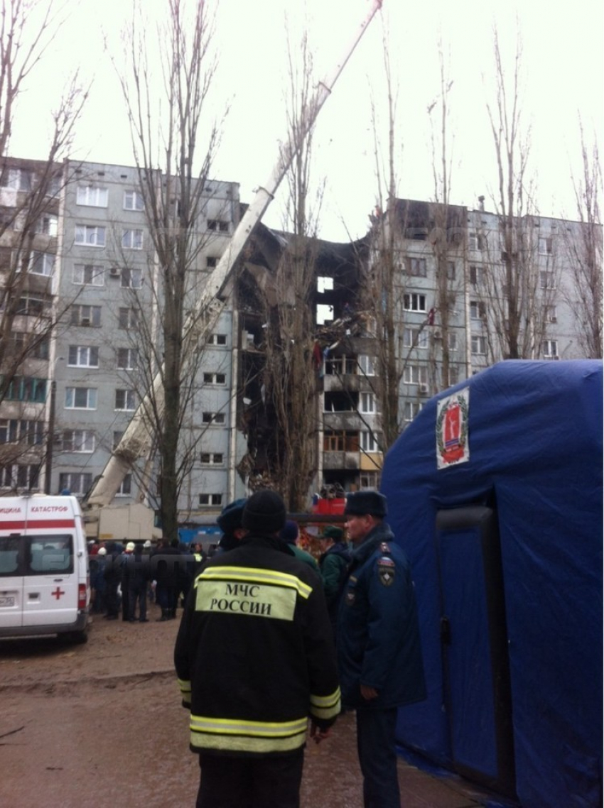 В Волгограде жильцы разрушенного дома организованно вывезут свои вещи