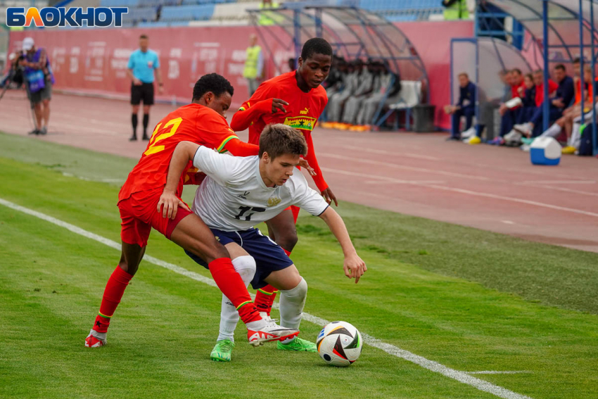 Россия обыграла Гану на турнире развития УЕФА в Волгограде
