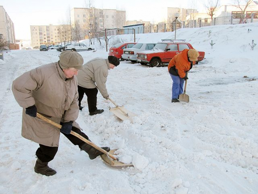 Десять волгоградских УК не соизволили очистить дорожки от снега и наледи