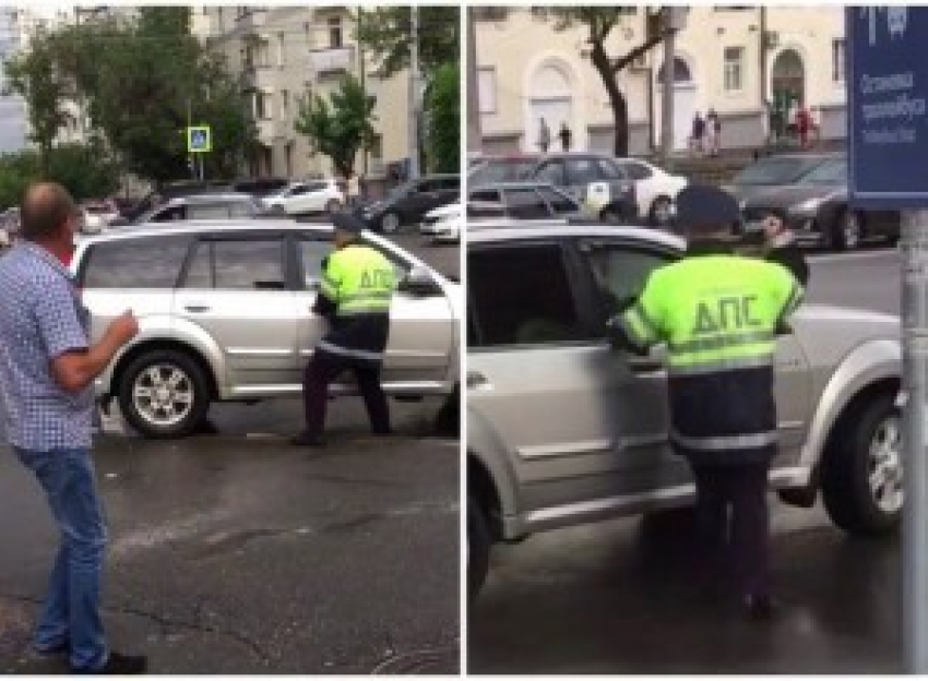 Устроившего опасную езду на джипе в центре Волгограда пьяного водителя задержали 