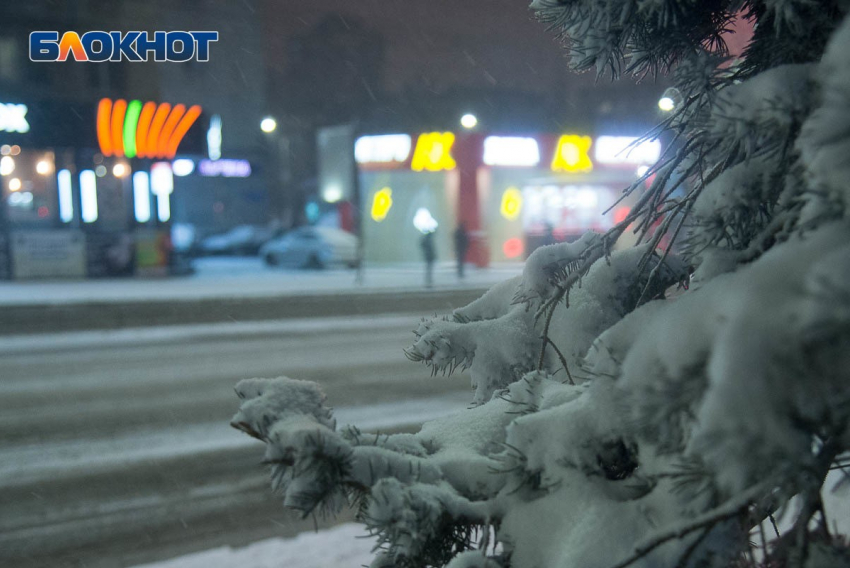 Мороз сдает позиции в Волгограде