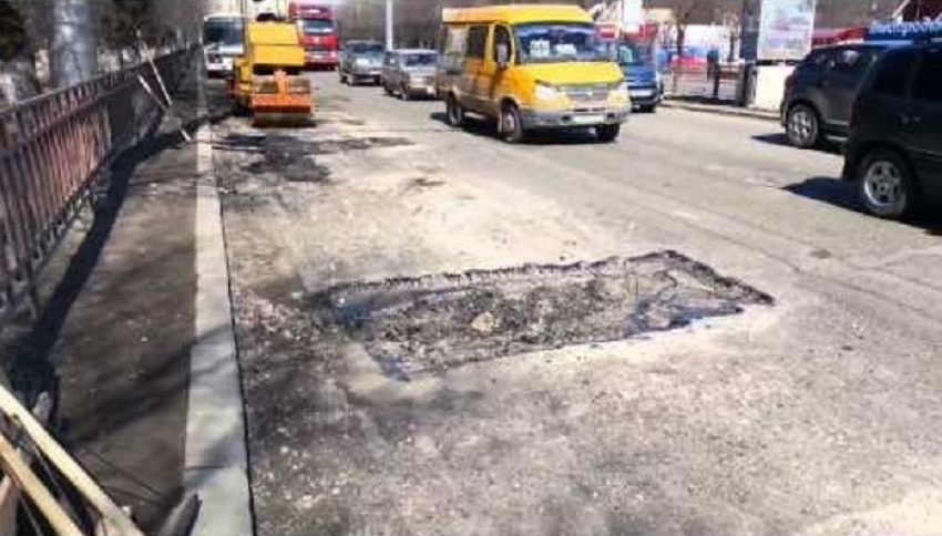 В Волгограде дорожники на этот раз отложат ремонт из-за дождей