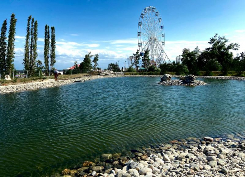 Первый пруд залили в волгоградском ЦПКиО: смотрим, как он выглядит