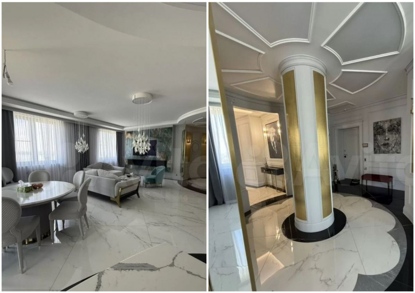 Золотой не только ценник: квартиру с удивительным ремонтом продают за 65 миллионов в Волгограде