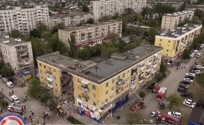Принято решение о сносе двух подъездов взорвавшегося дома в Волгограде