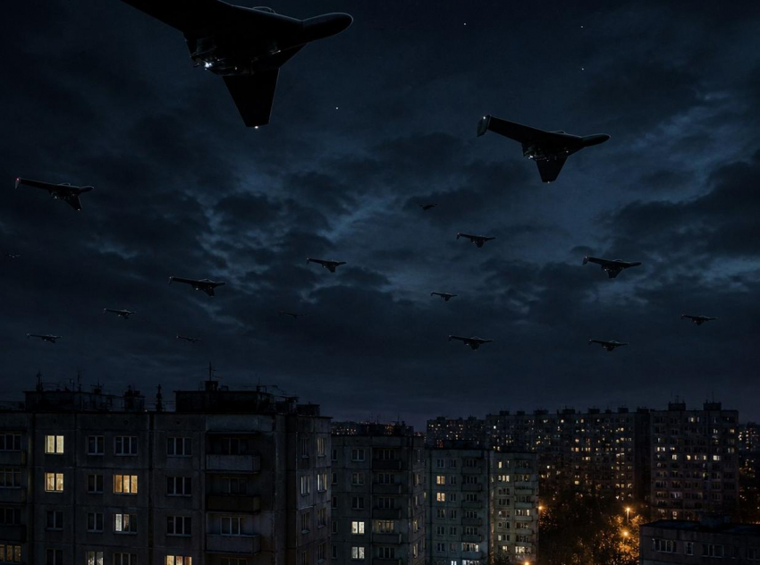 Массовую ночную атаку БПЛА отразили в Волгоградской области 