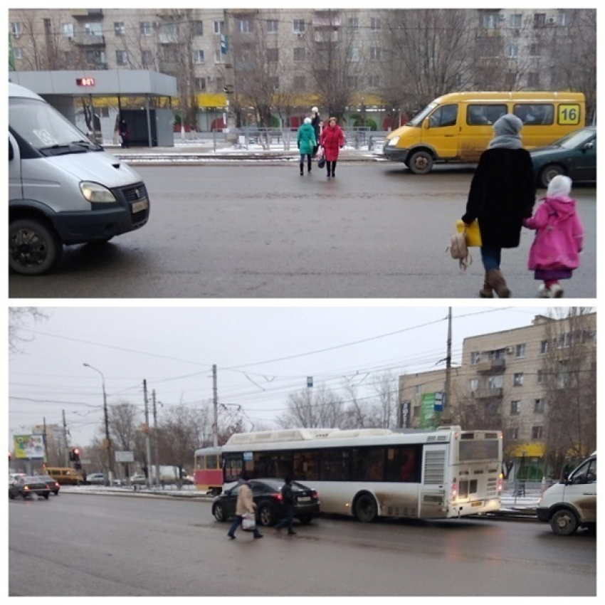 Перепись бессмертных пешеходов произвели в Красноармейском районе Волгограда