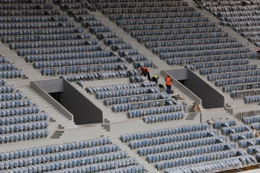 18 тысяч зрительских кресел появились на стадионе «Волгоград Арена"
