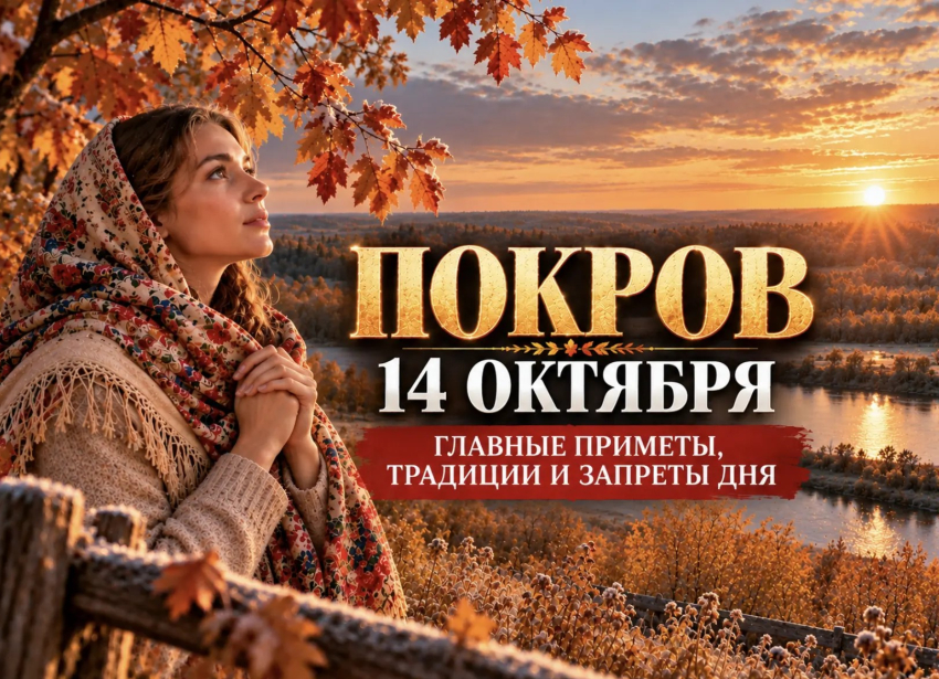 Покров 14 октября 2026 года: что можно и нельзя делать, главные приметы и традиции