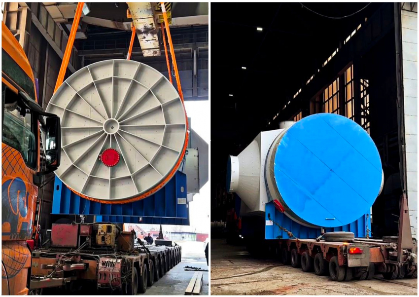 Штучный агрегат-гигант весом в 110 тонн изготовили на волгоградском заводе