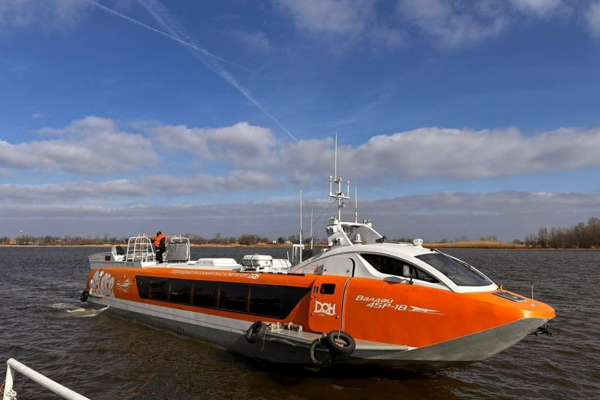 Волгоград и Ростов свяжут речные скоростные суда 