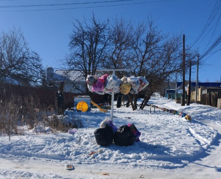  Мусорная карусель в частнике возмутила волгоградку
