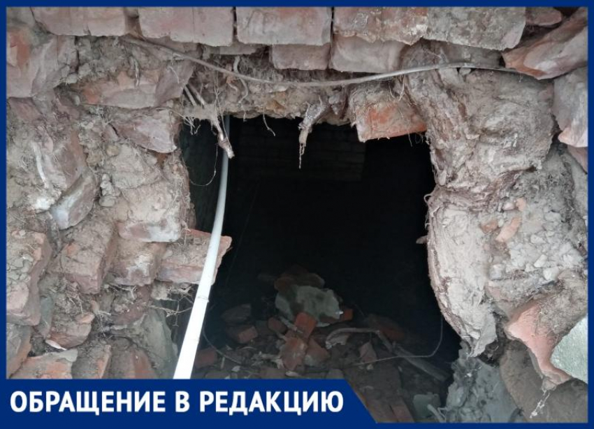 В Волгограде рухнул фундамент жилого дома