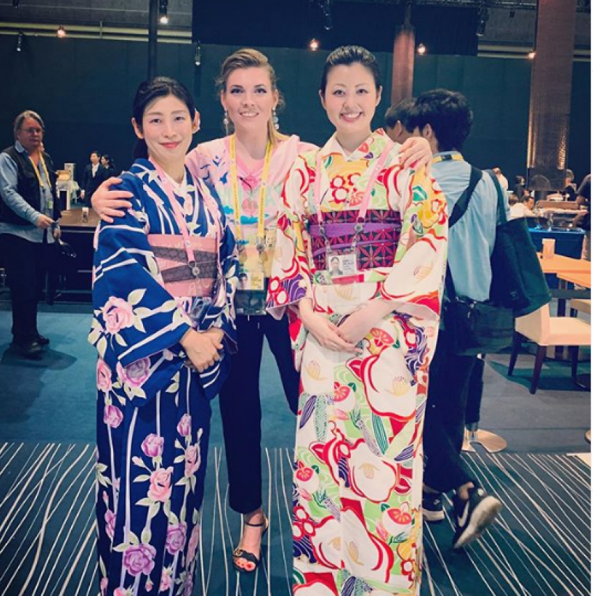 Волжанка Ольга Скабеева назвала японских девушек на саммите достопримечательностью