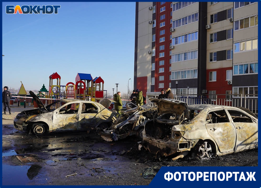 Взрыв на парковке оставил дыру в семье: кадры с места гибели 3-летнего волгоградца в ЖК "Комарово»
