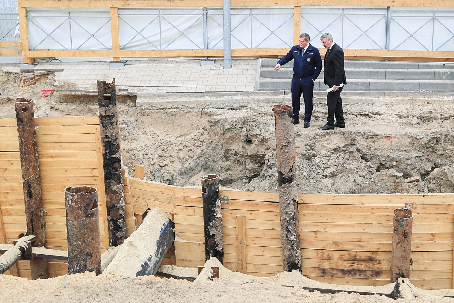 Новый канализационный коллектор запустили в пойме Волгограда