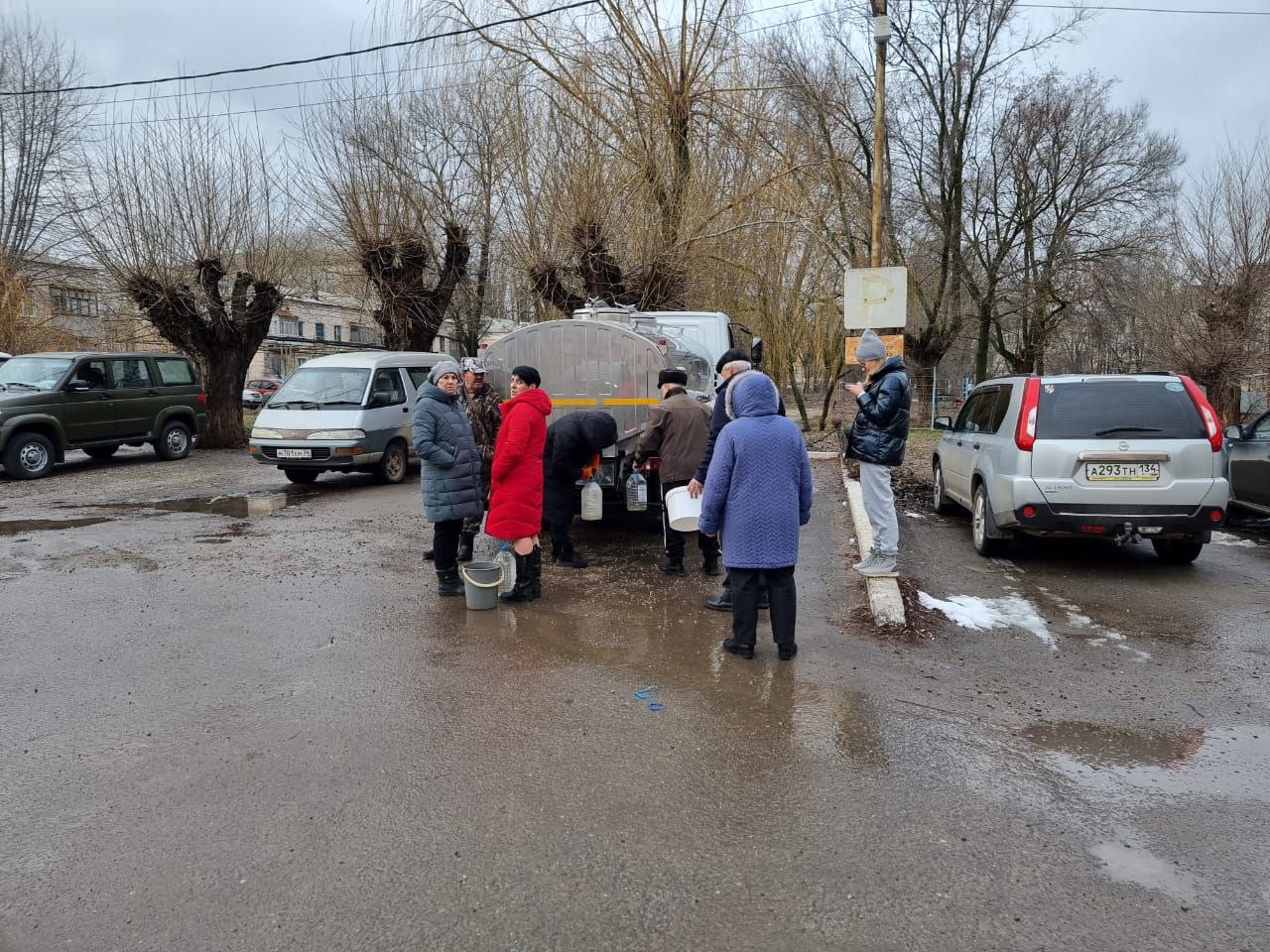 В стихийное бедствие превратилось отключение воды под Волгоградом