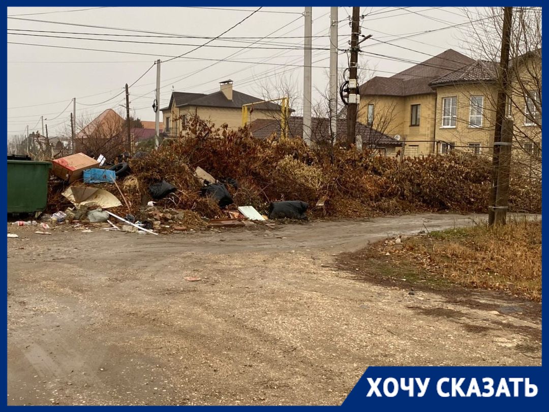 Погибнуть при пожаре боятся волгоградцы из-за запущенной свалки в частном  секторе