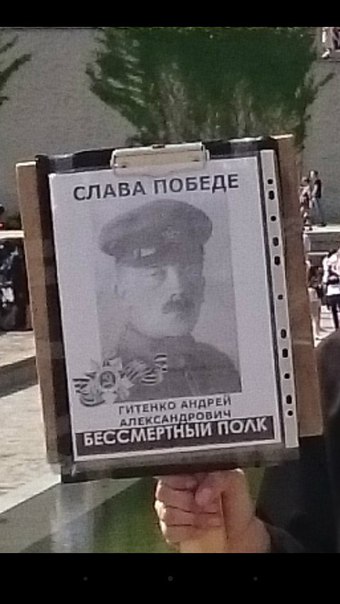 Соцсети: Кубанский национал-социалист «Бессмертный клоп» в Волгограде с портретом Гитлера